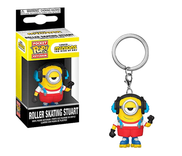 FUNKO POP Keychain: Minions 2 - Roller Skating Stuart - 1124857 - zdjęcie